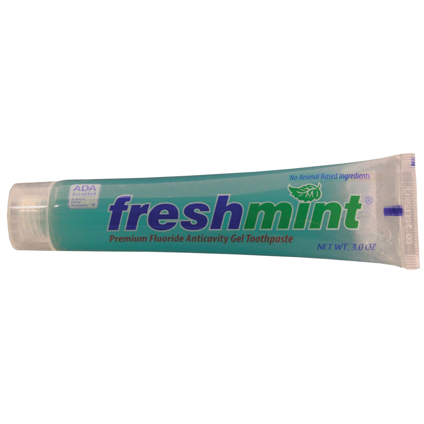 Freshmint Premium Anticavity Gel Toothpaste, 3.0 oz, ADA Approved, 72/cs (Not Available for sale into Canada)