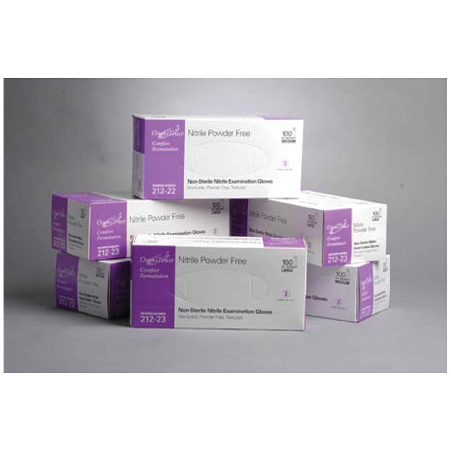 Exam Glove, Nitrile, Large, Powder Free , 100/bx, 10 bx/cs (PF) (75 cs/plt)