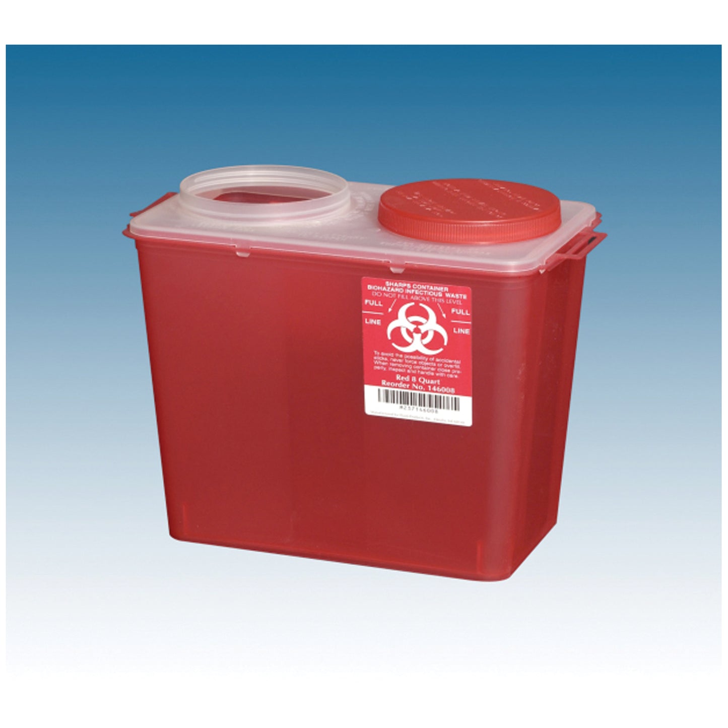 Big Mouth Container, 14 Qt Red, 10/cs (Item is on allocation. Supplie may be limited or there may be longer than normal lead times)