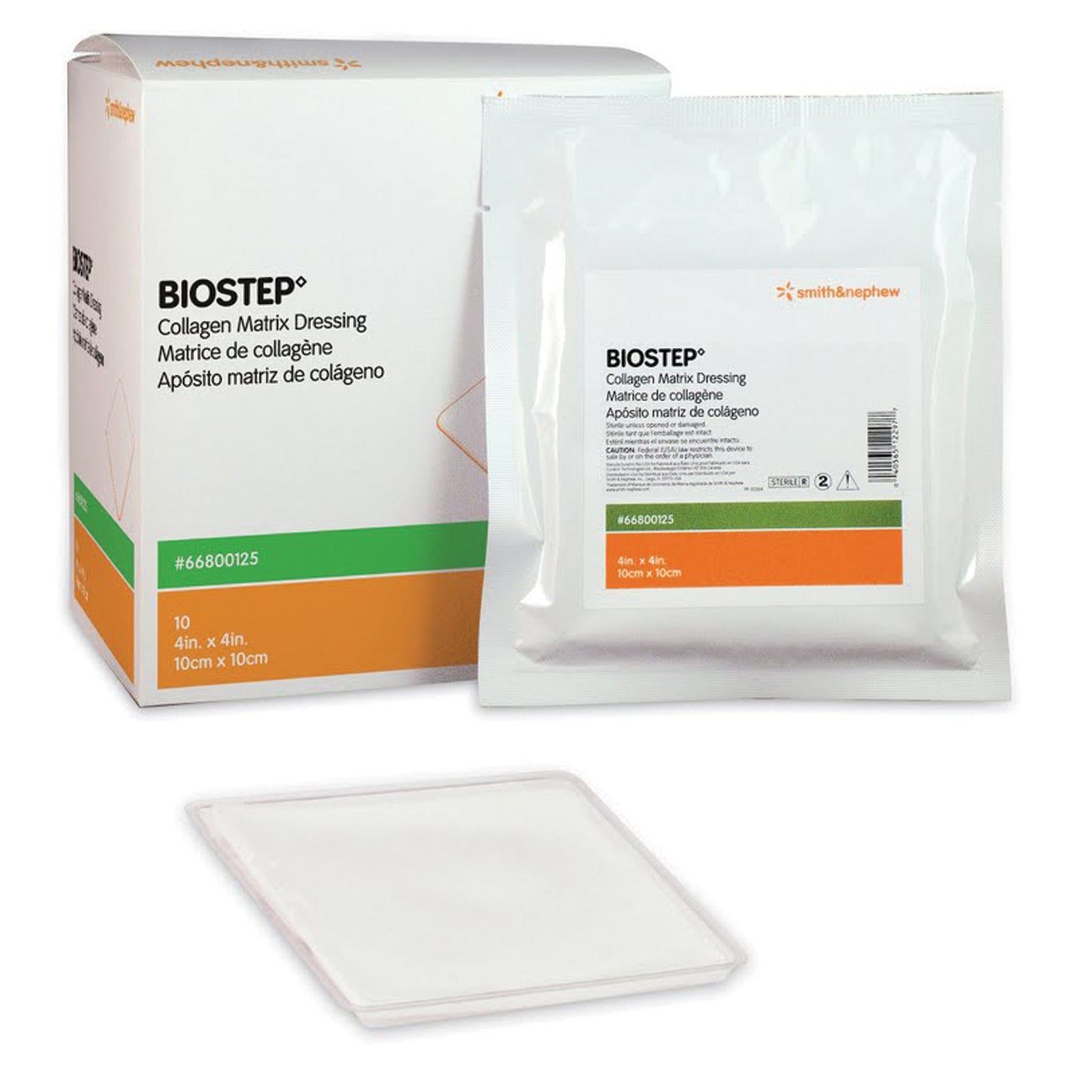 Dressing, Collagen, 4" x 4", BIOSTEP, 10/bx