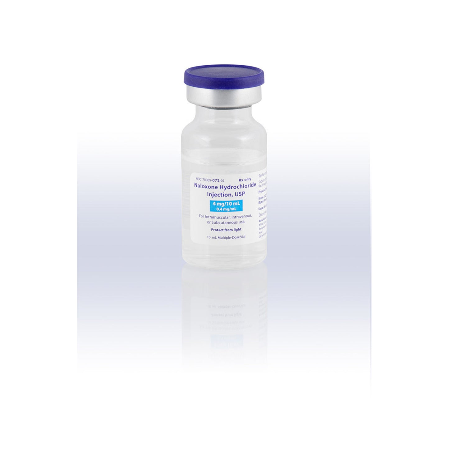 Naloxone Injection USP 4mg/10mL 10/ctn (AK Narcan®) (Rx) (Product is Non-Returnable)