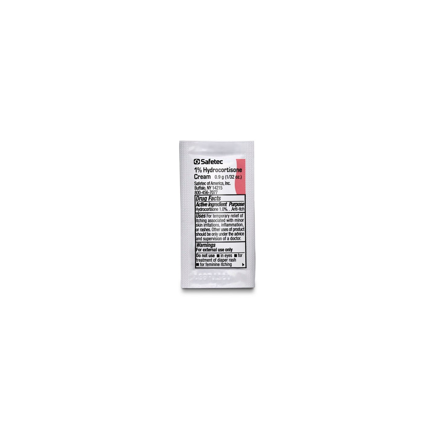 1% Hydro Cream, 0.9g Pouch, Bulk, 2000/cs (Not Available for Sale into Canada)
