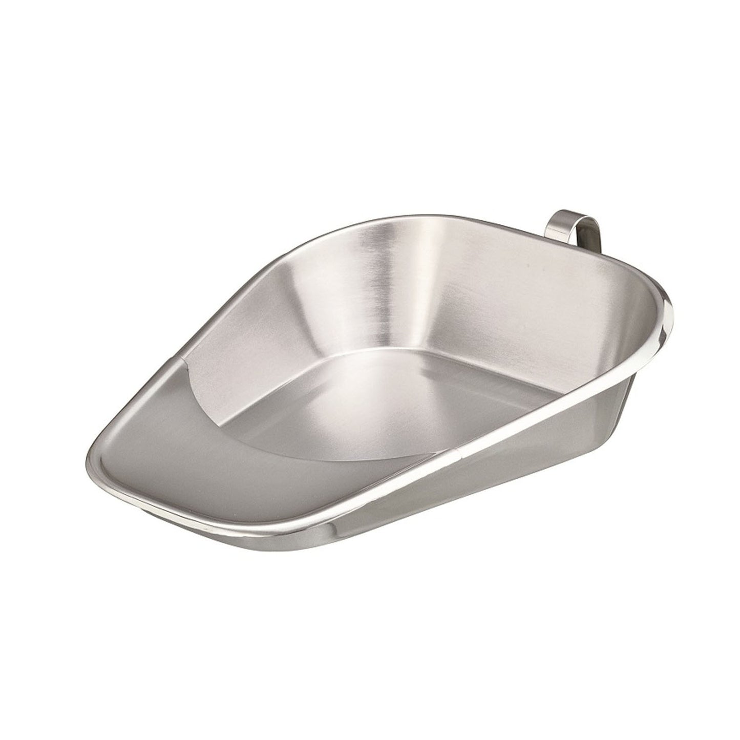 Fracture Bedpan, 11 7/8" x 9.5" x 2 7/8", Stainless Steel