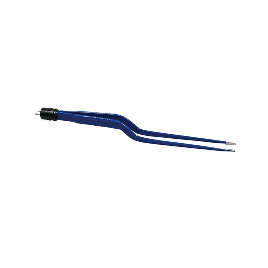 Bayonet, 8", Medium, Smooth, Bipolar Forceps, Reuse, Non-Sterile