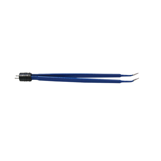 Curved, 7", Fine, Smooth, Bipolar Forceps, Reuse, Non-Sterile