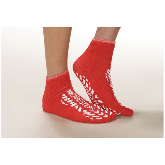 Footwear Slip-Resistant, 3X-Large, Double Sided Print, Yellow, 4 dz/cs