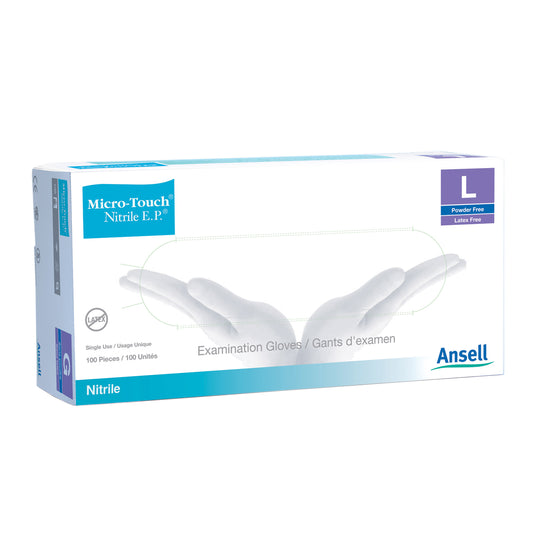 Exam Gloves, Large, 100/bx, 10 bx/cs