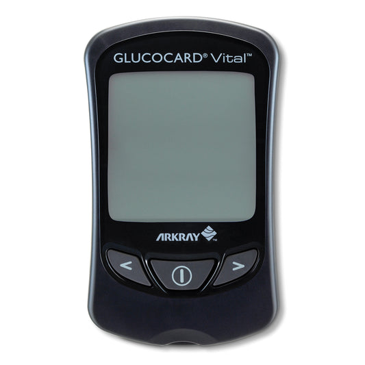Blood Glucose Black Meter Kit Includes: 1 Meter, 10 Test Strips, 1 Bottle of Control Solution, Lancing Device, 10 Lancets, Log Book, User Manual & Quick Reference Guide
