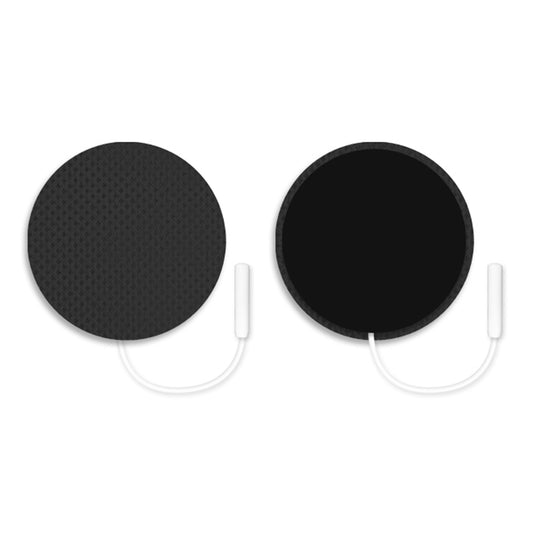 2" Round, Black Top, 8/pk, 10 pk/bg, 1 bg/cs (5cm)