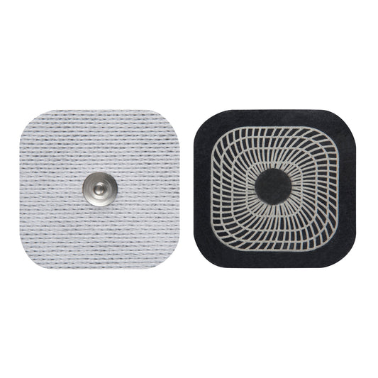 Electrode, 2" x 2" Square, 4/pk, 10 pk/bg, 1 bg/cs