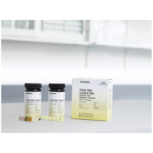 Chek-Stix® Urinalysis Control Strips, All Positive, 25/btl (10310482) (Item is Non-Returnable)
