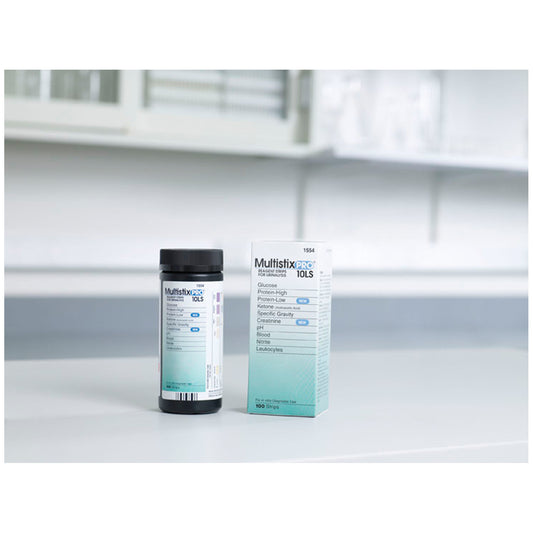10LS Reagent Strips, CLIA Waived, 100/btl, (10331147) (Item is Short-Dated & Non-Returnable)
