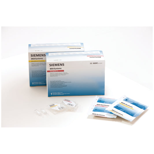 DCA Reagent Kit For HBA1C, CLIA Waived, 10/bx, 4bx/cs (85 cs/plt) (10311134) (Item is Non-Returnable)