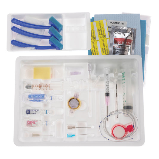 Continuous Epidural Tray, 17G x 3½" Winged Tuohy Needle & 19G Springwood Open Tip Catheter , 10/cs (Rx) (Item is Non-Returnable) (Continental US+HI Only, Excluding IN and ND)