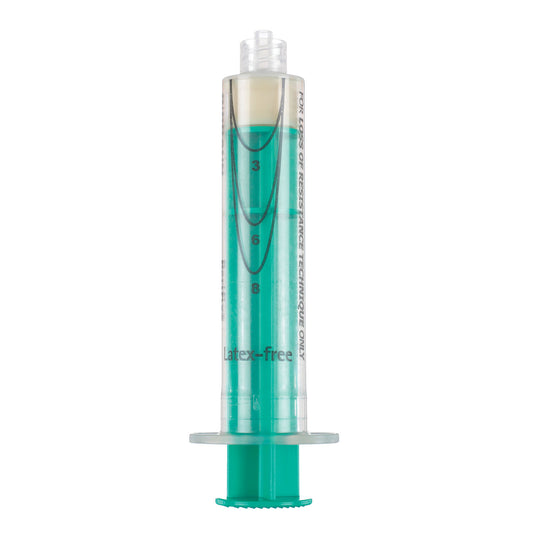 8cc Plastic Luer Lock Loss-of-Resistance Syringe, 50/cs (Rx) (Item is Non-Returnable) (Continental US+HI Only, Excluding IN and ND)