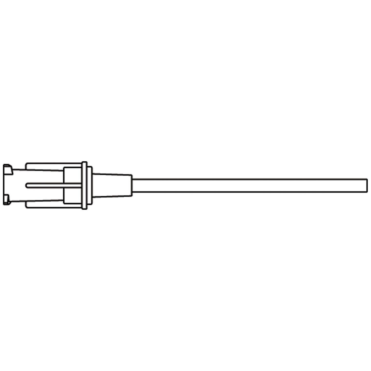 FILTER STRAW®, 1¾" Flexible Straw For Fluid Aspiration From Glass Ampules, 100/cs (Rx) (Item is Non-Returnable) (Continental US+HI Only, Excluding IN and ND)