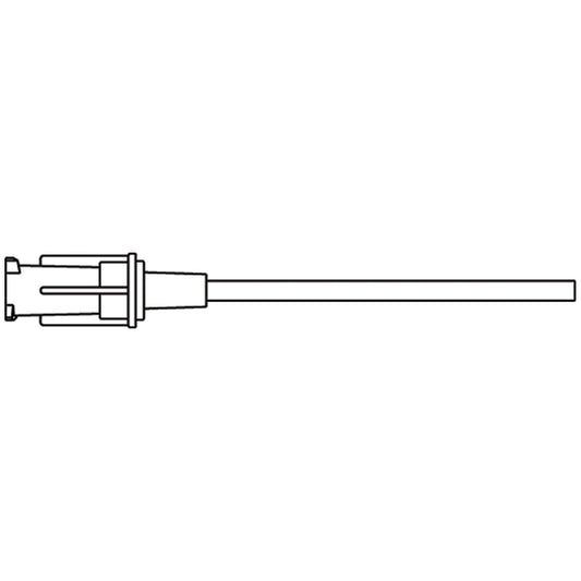 FILTER STRAW®, 1¾" Flexible Straw For Fluid Aspiration From Glass Ampules, 100/cs (Rx) (Item is Non-Returnable) (Continental US+HI Only, Excluding IN and ND)