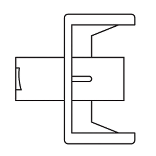 Fluid Dispensing Connector, Proximal Female Luer Lock & Distal Female Luer Slip Connections, Used For Transferring Medication From Syringe to Syringe or Between a Syringe & a Master Container with Male Luer Fitting, Blue, 100/cs (Item is Non-Returnab (Rx)