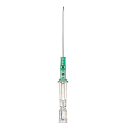 Catheter IV, Straight, Safety Polyurethane, 18G x 1¾", 50/bx, 4 bx/cs (Rx) (Item is Non-Returnable) (Continental US+HI Only, Excluding IN and ND)