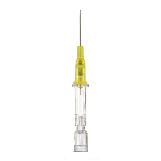 Catheter IV, Straight, Safety FEP, 24G x .55", 50/bx, 4 bx/cs (Rx) (Item is Non-Returnable) (Continental US+HI Only, Excluding IN and ND)