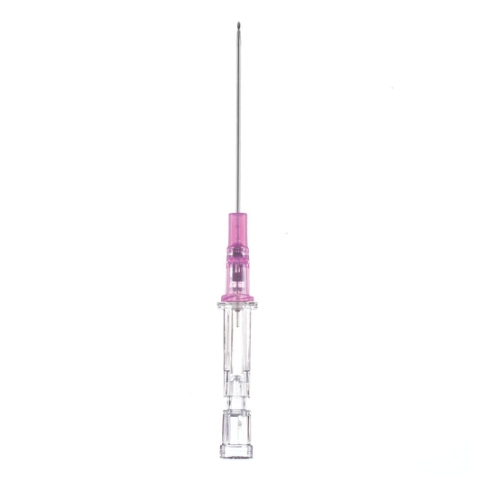 Catheter IV, Straight, Safety FEP, 20G x 1", 50/bx, 4 bx/cs (Rx) (Item is Non-Returnable) (Continental US+HI Only, Excluding IN and ND)