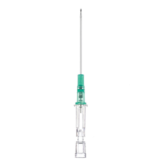 Catheter IV, Straight, Safety FEP, 18G x 1¼", 50/bx, 4 bx/cs (Rx) (Item is Non-Returnable) (Continental US+HI Only, Excluding IN and ND)