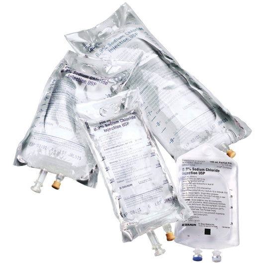 1000mL 5% Dextrose & 0.45% Sodium Chloride Injection , 12/cs &nbsp;&nbsp;<strong style="color:red">Max weekly quantity allowed: 10</Strong> (Rx) (Item is Non-Returnable) (Continental US+HI Only, Excluding IN and ND)