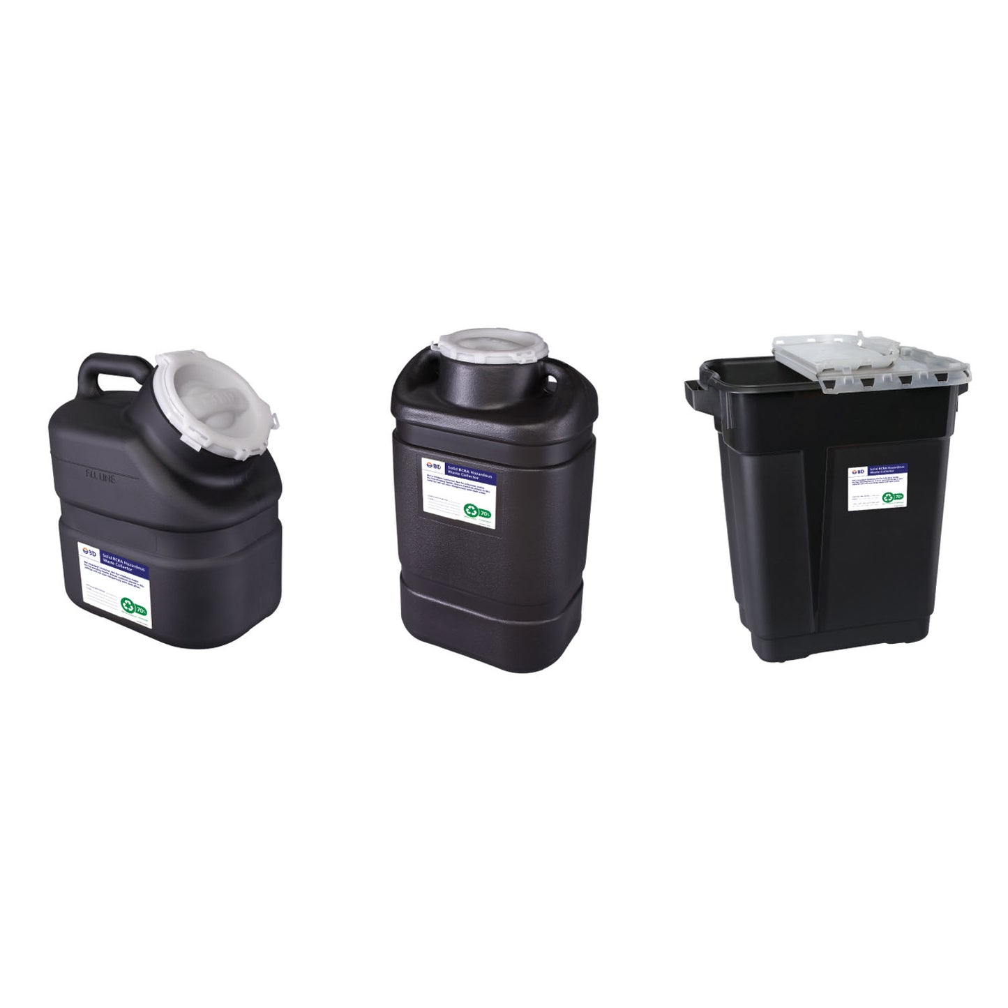 Collector, RCRA, 9 Gallon, Slide Top, 8/cs