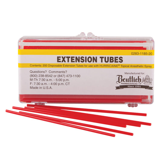 Accessories: Topical Anesthetic Spray Extension Tubes, 200/pk