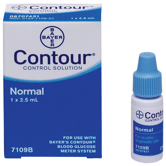 Contour® Control Solution, Normal, 2.5mL Vial, CLIA Waived (DME-A/M/POC) (Continental US+HI, PR Only)