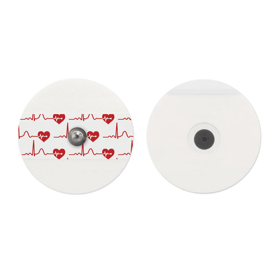 Electrode, PE Foam, Adult, Round, 55mm, General Purpose, Stress & Holter, 50/pch, 20 pch/bx (24 bx/plt) (091955)