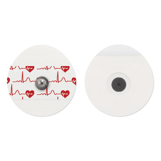 Electrode, PE Foam, Adult, Oval, 43mm x 45mm, General Purpose, Stress & Holter, 50/pch, 20 pch/bx (24 bx/plt) (091957)