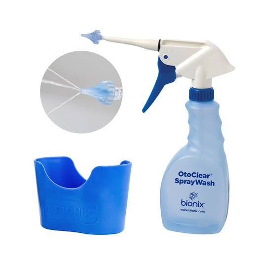 Ear Irrigation, SprayWash Kit, Includes: OtoClear Tips, SprayWash Bottle, Ear Basin Products cannot be sold on Amazon.com, through fulfillment on Amazon.com, or to any other vendor who intends to sell on Amazon.com or any 3rd party (20) (1) (1)