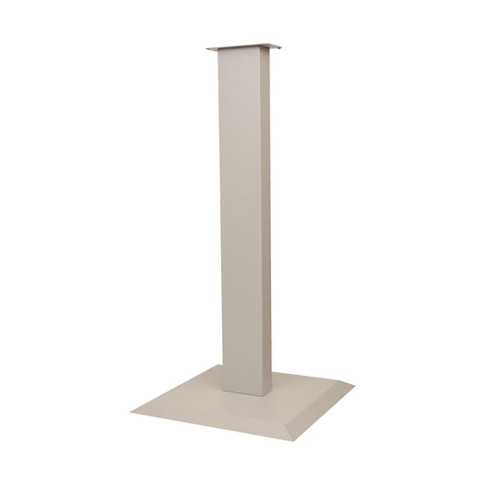 Floor Stand, All Steel, Holds a Variety of Respiratory Hygiene Stations, Assembly Hardware Included, Quartz Powder Coated Steel, 18"W x 36 1/16"H x 18"D (Made in USA)