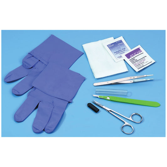 Dressing Sharp Debridement Changing Tray, Sterile, 50/cs