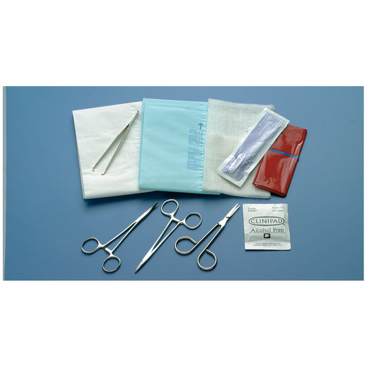 Deluxe Facial Instrument Tray, Sterile, 20/cs