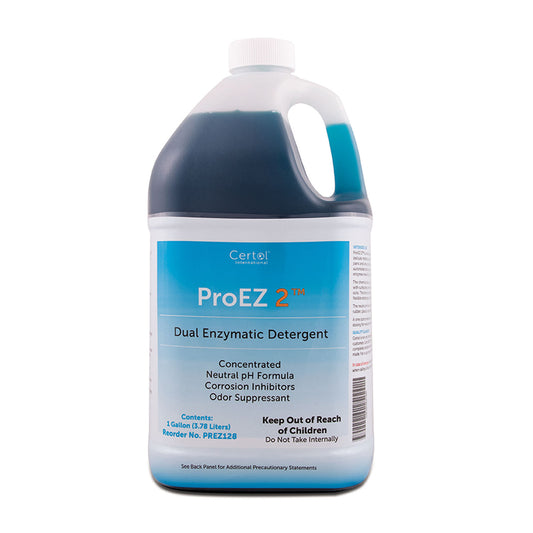 Dual Enzymatic Detergent Concentrate, 1 Gallon, 4/cs (48 cs/plt)
