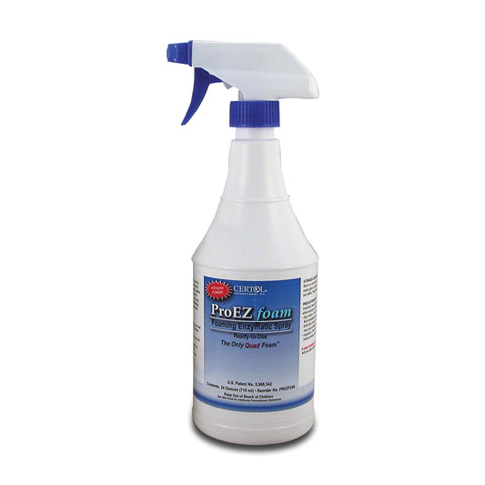 Bottle Detergent, 24 oz Quadruple Enzymatic Pump Spray, 15/cs