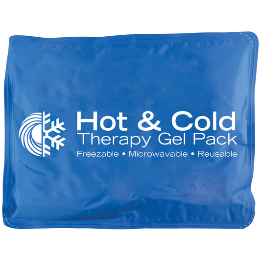 Gel Pack, Hot/Cold, 11" x 14", Low Back, Soft Touch Premium Material, Reusable (092702)