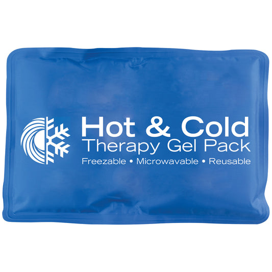 Gel Pack, Hot/Cold, 7.5" x 11", Cervical, Soft Touch Premium Material, Reusable (092704)