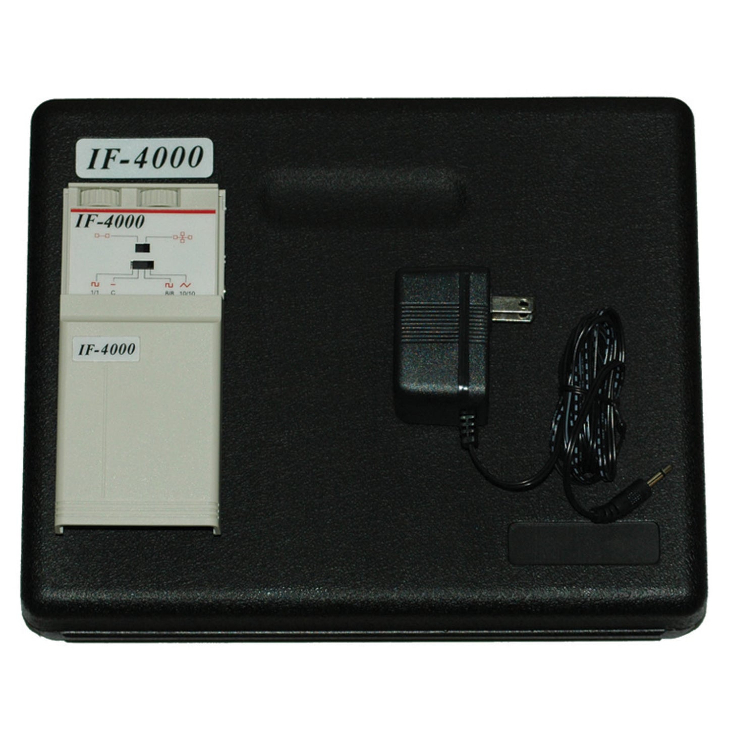 4000 Analog Interferential Unit, System Comes Complete with: Device, AC Adaptor, Lead Wires, Four Self-Adhesive Reusable Electrodes, 9-Volt Battery, Carrying Case, and Instruction Manual, Basic Assembly Required, 1 Year Warranty (092879)