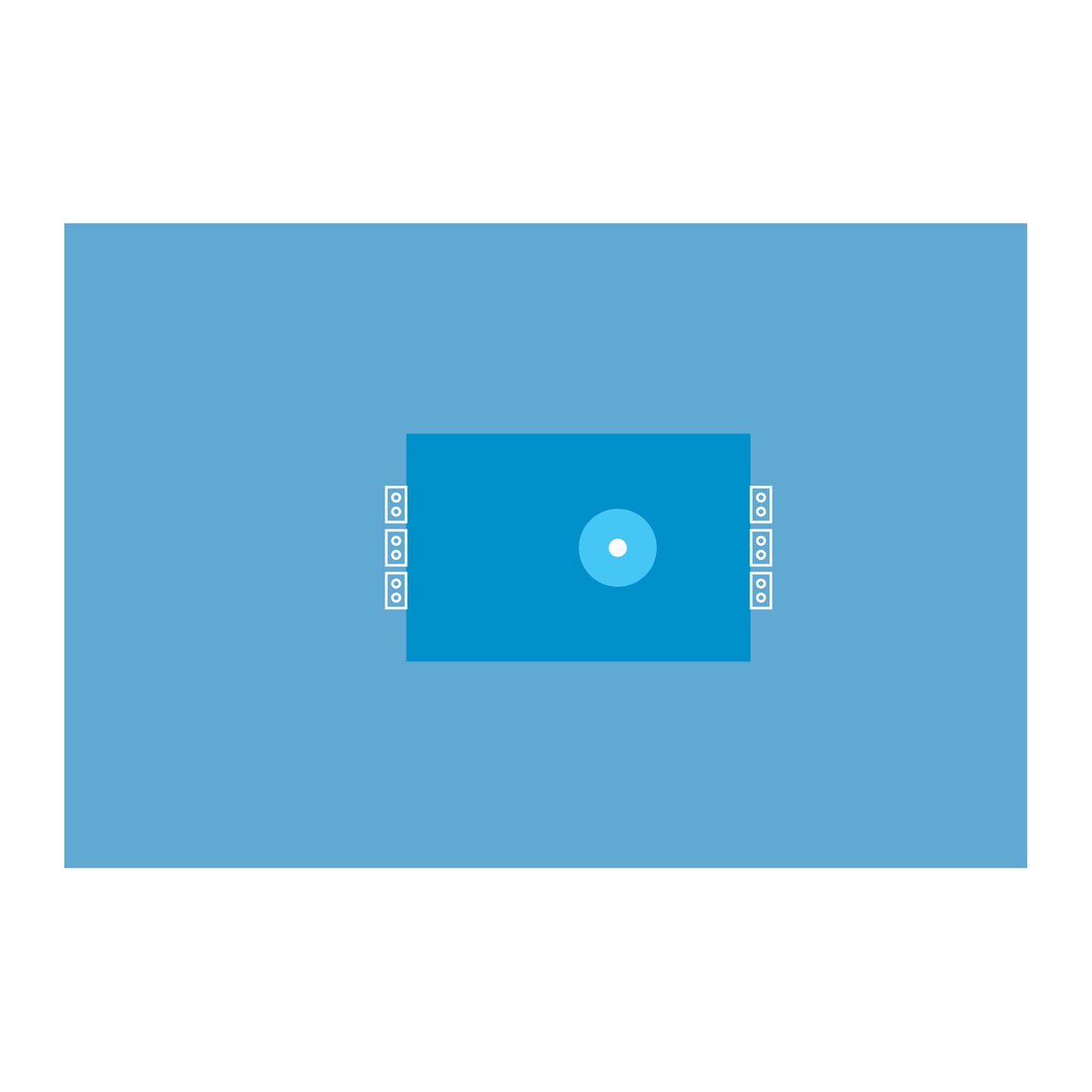 Extremity Drape, 28 x 45, Absorbent, 2 1/2 Circular Elastic Fenestration, Cord-holding Tabs, 12/cs
