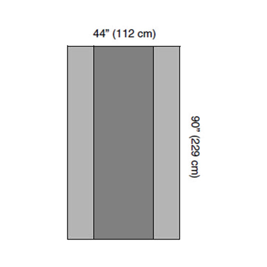 Cover, Table with Reinforced Back, 44 x 90, 22/cs