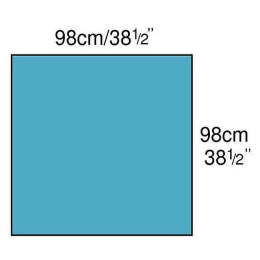 Drape Sheet, Square-Folded, 38 1/2 x 38 1/2, 30/cs