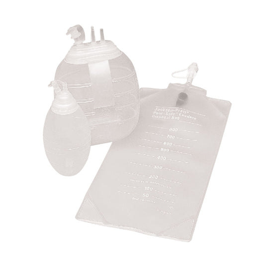 Exudate Disposal Bag, 800cc, Connects to 100cc Bulb Reservoir, 10/bx, 10bx/cs