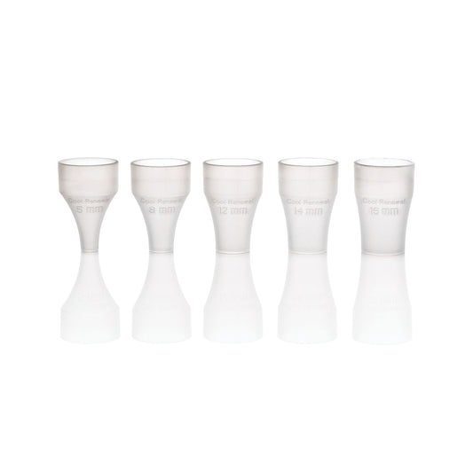 Isolation Funnels, Disposable, Assorted Sizes, 10 of Each Size 50/bx, 1bx/ea (5mm, 8mm, 12mm, 14mm, 16mm)
