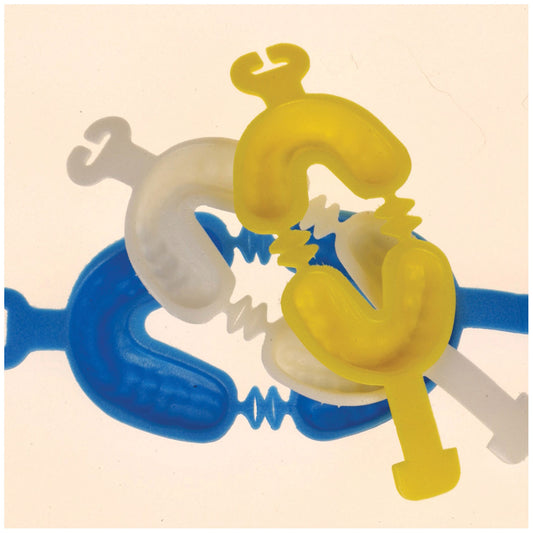 Fluroide Gel Tray, Small, Yellow, Hinged, 50/bx