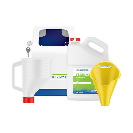 Rx Destroyer™ Starter Kit Includes: RX1.0PRO , RXFUN , FUN32 , RX1.0PROLOCKBOX (1) (1) (1) (1)