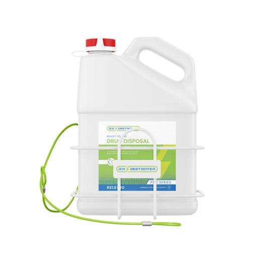 Rx Destroyer™ 1 Gallon Wall Mount with Security Cable