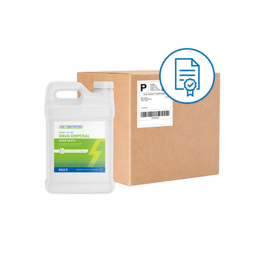 Rx Destroyer™ All-Purpose, 2.5 Gallon Bottles, 2/cs